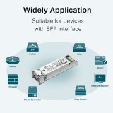 MODUL SFP TP-LINK MiniGBIC, Single-mode, conector LC, pana la 10km distanta &amp;quot;SM311LS&amp;quot;
