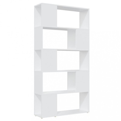 Biblioteca/Separator camera, alb, 80x24x155 cm, PAL foto