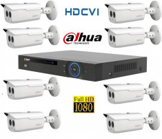 Kit Supraveghere Video 2 Megapixel Exterior HD-CVI Dahua v2 foto