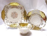 SET MIC DEJUN PORTELAN WINTERLING BAVARIA CU DECOR AURIT MASIV SET TRIO CEASCA CAFEA CU FARFURII
