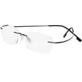 Rame ochelari de vedere, negru, 52x17x135, Rectangulara