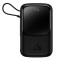 Baseus Qpow Digital Display powerbank cu &icirc;ncărcare rapidă 10000mAh 22,5W QC/PD/SCP/FCP cu cablu USB-C &icirc;ncorporat &icirc;n negru