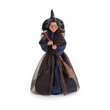Cumpara ieftin Figurina Halloween Vrajitoare Befana cu recipient pentru dulciuri III cm 21x22x46 H