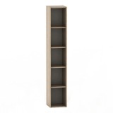 Cumpara ieftin Biblioteca 5 polite din pal stejar sonoma Tempo 30x34x175 cm