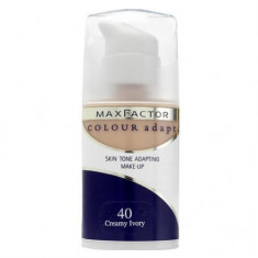 Fond de Ten Lichid MAX FACTOR Colour Adapt 40 Creamy Ivory 34 ml foto