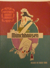 Gottfried August Burger - MUNCHHAUSEN. Desene de Eugen Taru foto