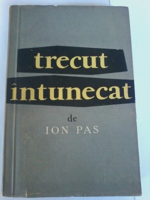 Ion Pas - Trecut Intunecat foto