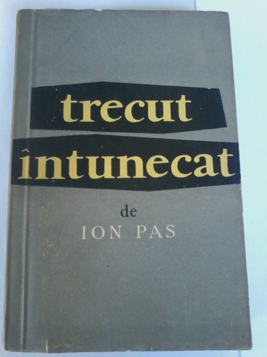 Ion Pas - Trecut Intunecat