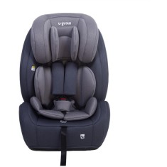 Scaun auto UG-302IS-GR, 9-36 kg, isofix/top tether, R129, Gri