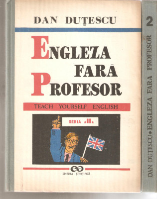 Dan Dutescu-Engleza fara profesor 2 vol. foto