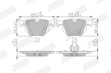 JURID 573224J set placute frana,frana disc
