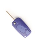 Carcasa cheie tip briceag, 3 butoane pentru Fiat albastru