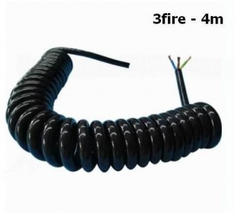 Cablu electric spiralat 3 fire 3x1.5,extensibil pana la 4m, PS3/3x1.5/4m foto