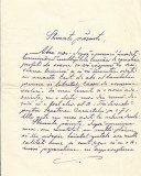 A4103N Directorul Școlii Trei Ierarhi din Iași către Constantin Bobulescu, scrisoare, 1922