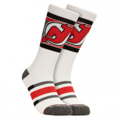 New Jersey Devils articole NHL Cross Bar Crew Socks - L/XL (43-48)