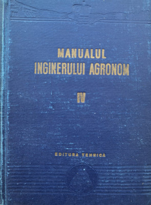 Manualul Inginerului Agronom Vol.4 Zootehnie - Colectiv ,556284 foto