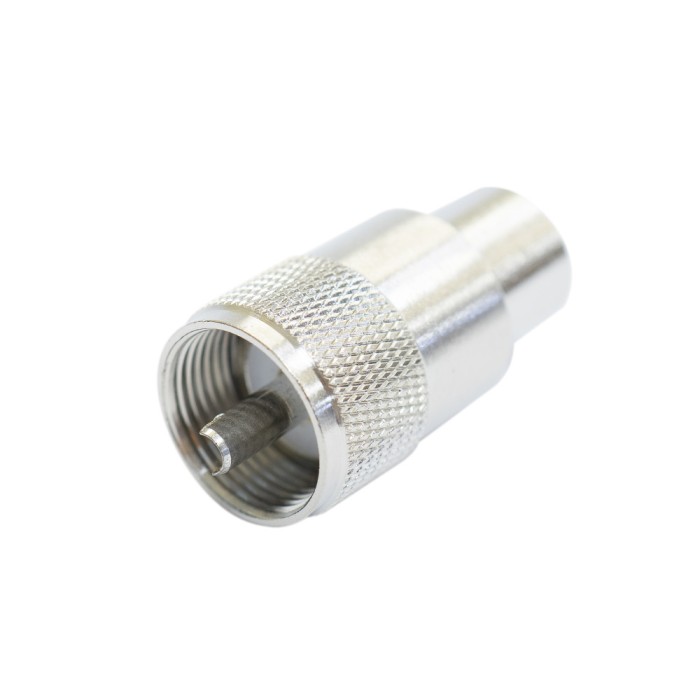 Aproape nou: Mufa PNI PL259 pentru cablu RG213 lungime pin 9 mm