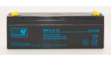 Baterie gel MPLPower AGM VRLA 12V/2.2Ah (178x34x66mm)