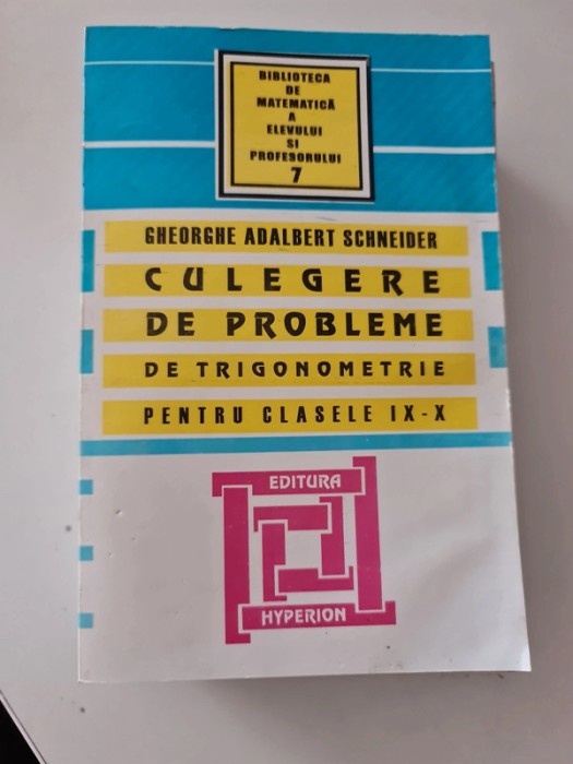 Culegere trigonometrie clasele IX-X