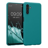 Husa Kwmobile pentru Samsung Galaxy A13 5G, Silicon, Verde, 58919.57, Carcasa