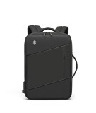Rucsac material textil-Rucsac negru simplu