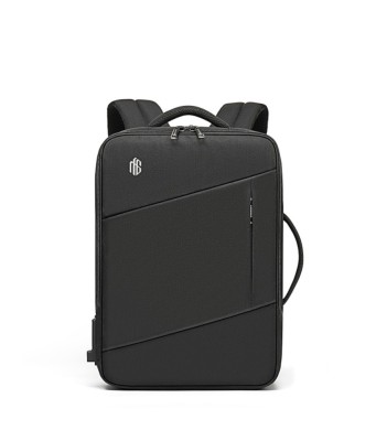 Rucsac material textil-Rucsac negru simplu foto