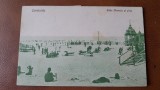 Carte postala, Constanta Baile Mamaia si plaja, inceput de secol XX