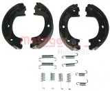 Set saboti frana, frana de mana MERCEDES SPRINTER 5-t caroserie (906) (2006 - 2016) METZGER KR 226