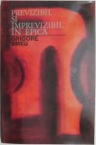 Previzibil si imprevizibil in epica &ndash; Grigore Smeu - Carte Beletristica, Biografii