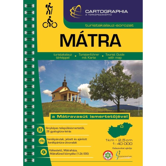 M&aacute;tra turistakalauz 2023 - Cartographia Kft.