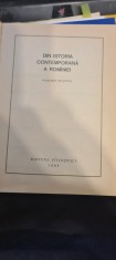 Din Istoria contemporana a Rominiei, Culegere de studii , 1965 foto