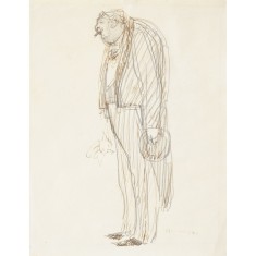 Jean Alexandru Steriadi, Autoportret cu tigara (1937) foto