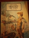 JACK LONDON - DRAGOSTE DE VIATA , ILUSTRATIILE DAMO STEFAN , 1986