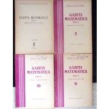 REVISTA GAZETA MATEMATICA ANUL 1971, NR.2 SERIA A SI SERIA B, NR.10-11 (4 REVISTE)-COLECTIV-339312