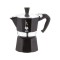 Espressor moka Colour Bialetti Negru Lucios 3 cesti