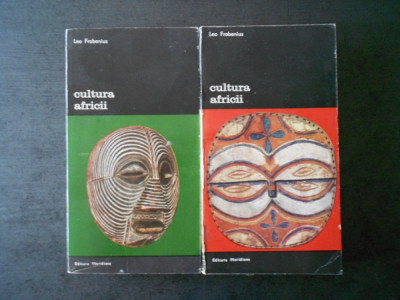 LEO FROBENIUS - CULTURA AFRICII 2 volume foto