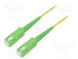Patch cord fibră OS2 SC/APC 20m LSZH LOGILINK