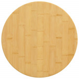 VidaXL Blat de masă, &Oslash;40x1,5 cm, bambus