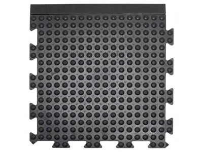 Covor Anti-Oboseală Negru 0.5m x 0.5m foto