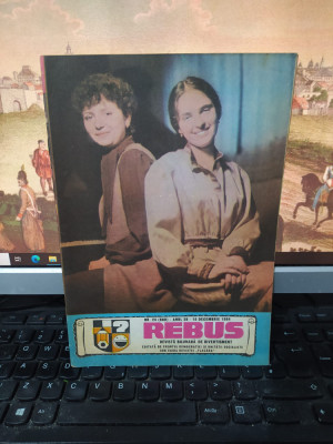 Rebus, revistă bilunară de divertisment, nr. 24 (660) anul 28, 15 dec. 1984, 054 foto
