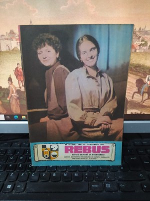 Rebus, revistă bilunară de divertisment, nr. 24 (660) anul 28, 15 dec. 1984, 151 foto