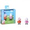 PEPPA PIG PRIETENI BUNI SET 2 FIGURINE PEPPA SI OITA SUZY