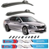 Cumpara ieftin Ștergătoare TeamCar&reg; Skoda Superb III (2015&ndash;2023) &ndash; Set față