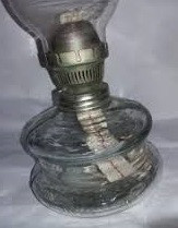 LAMPA PE GAZ a&amp;#039;&amp;#039;BUNICII&amp;#039;&amp;#039;lampa petrol lampant NEFOLOSITA lipsa sticla lampa,T.GR foto