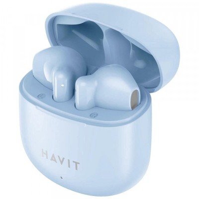 Handsfree Bluetooth HAVIT TW976, TWS, Albastru foto