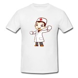 Tricou &quot; Doctor cartoon black and white &quot;