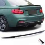 Spoiler posterior de performanta sportiva Gloss Black, potrivit pentru BMW Seria 2 F22 Coupe Performance AutoTuning