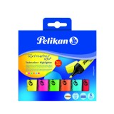 TEXTMARKER 490, SET 6 CULORI, CUTIE CARTON, Pelikan