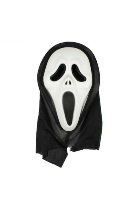 Mască de față cu fantomă țipăt de Halloween