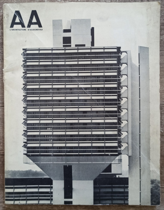 Revista L&#039;architecture d&#039;aujourd&#039;hui, nr. 165, decembrie 1972 - ianuarie 1973